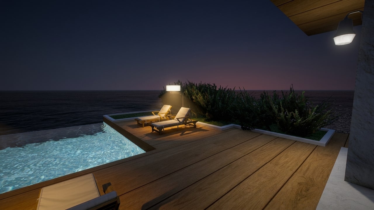The Marinafront Deck Villa