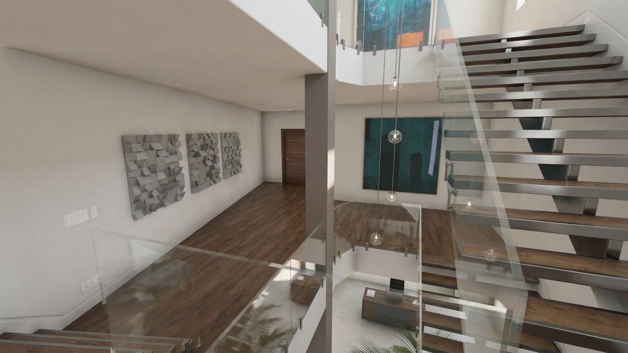 The Glass Staircase Villa