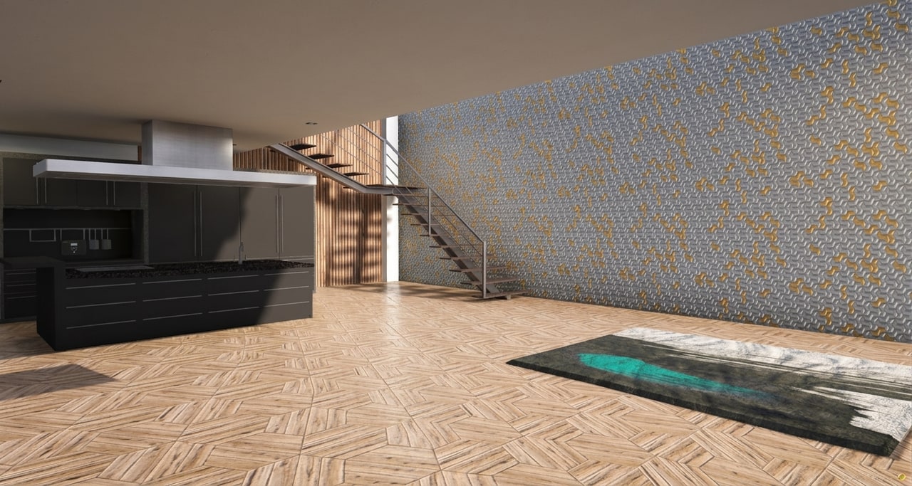 The Industrial Chic Residence