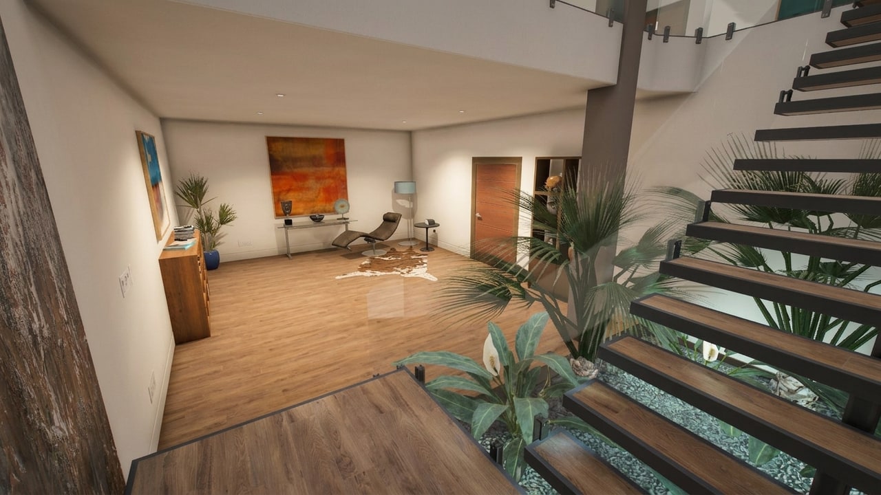 The Glass Staircase Villa