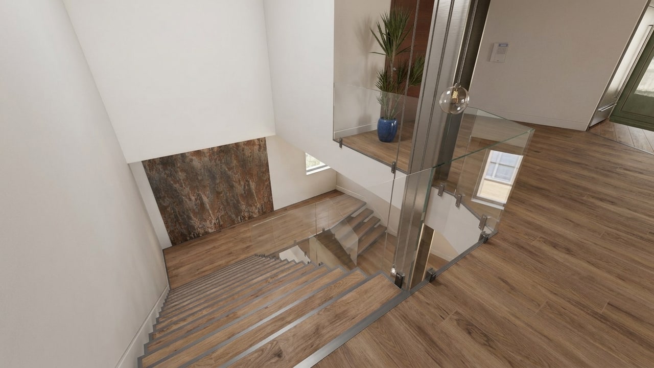 The Glass Staircase Villa