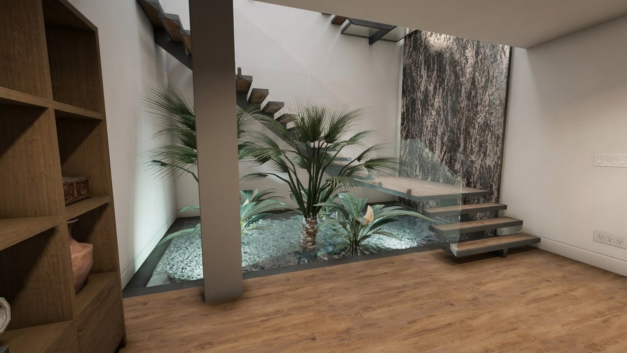 The Glass Staircase Villa