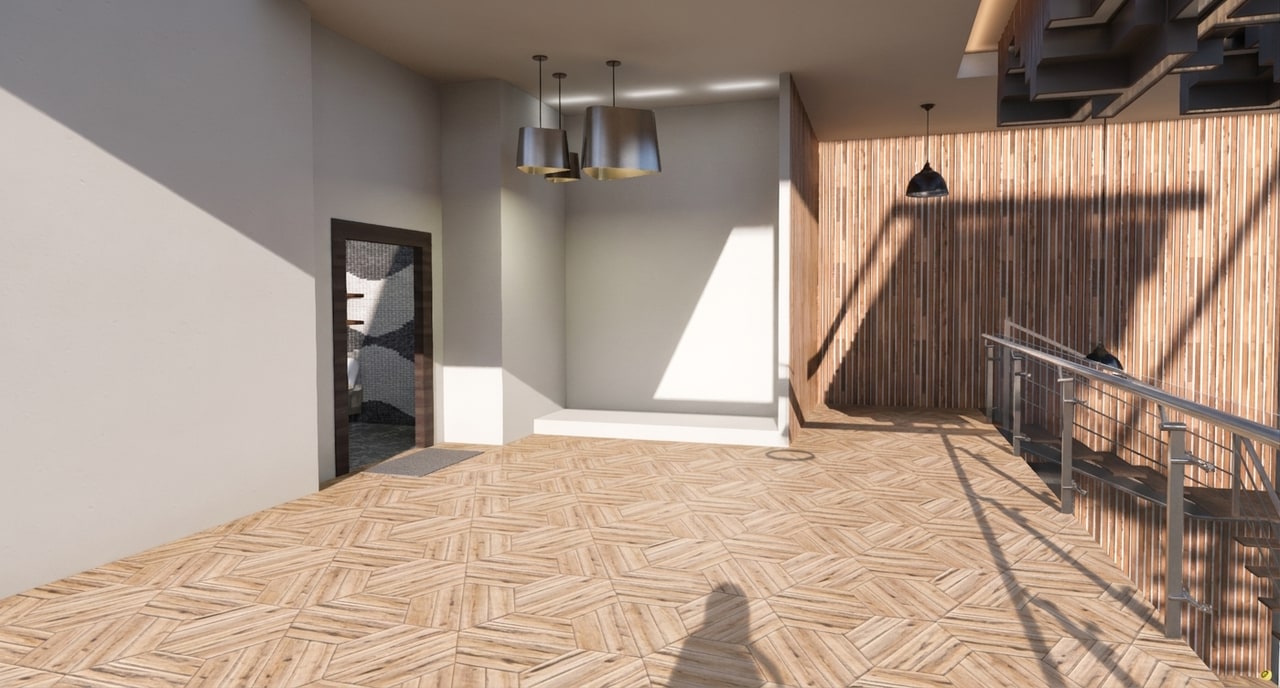 The Industrial Chic Residence