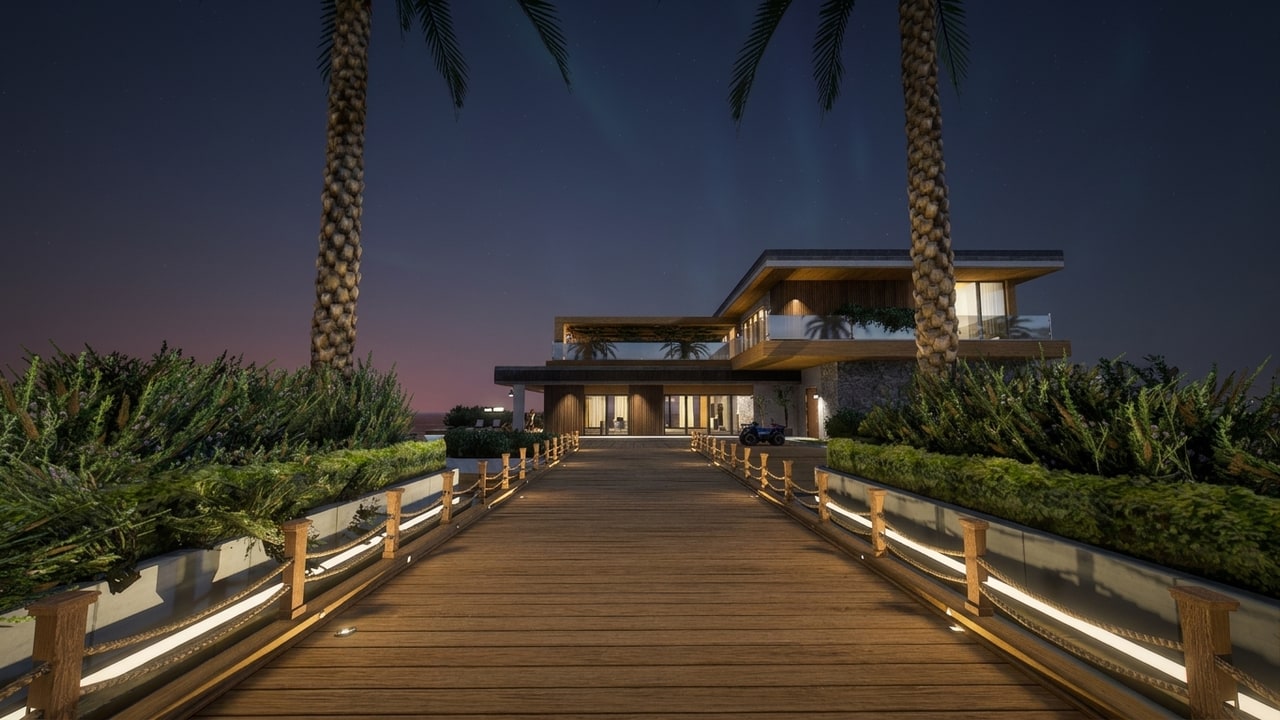 The Marinafront Deck Villa