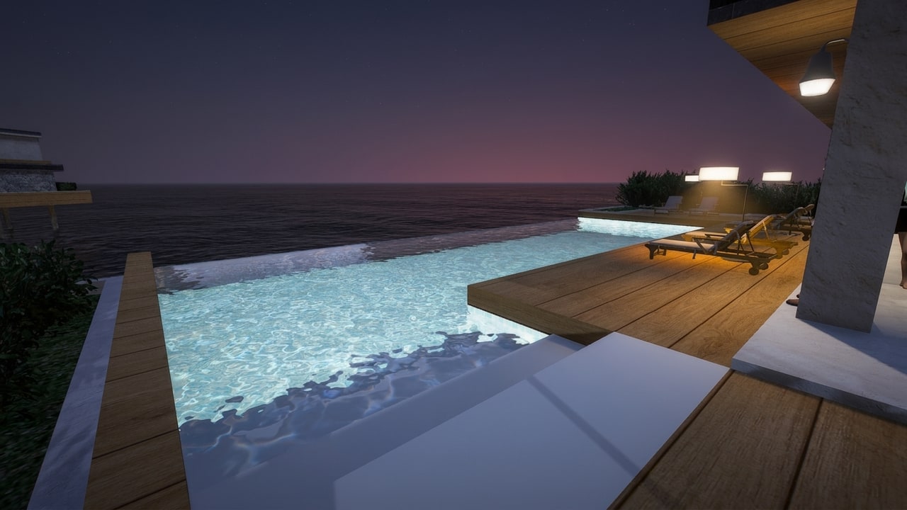 The Marinafront Deck Villa